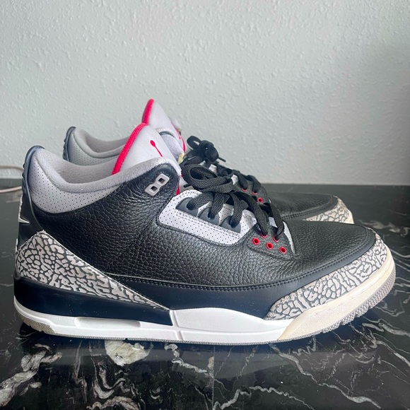 Air Jordan 3 Black Cement 2018 Size 15 Worn a couple of Times in Great Condition - Picture 4 of 6